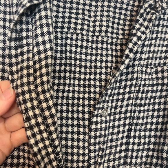 Mavi checkered / plaid cropped shirt - Picture 4 of 5
